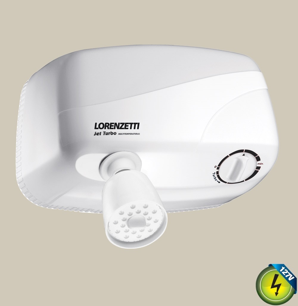 Ducha Jet Turbo 5500W 127V Branca Lorenzetti 1