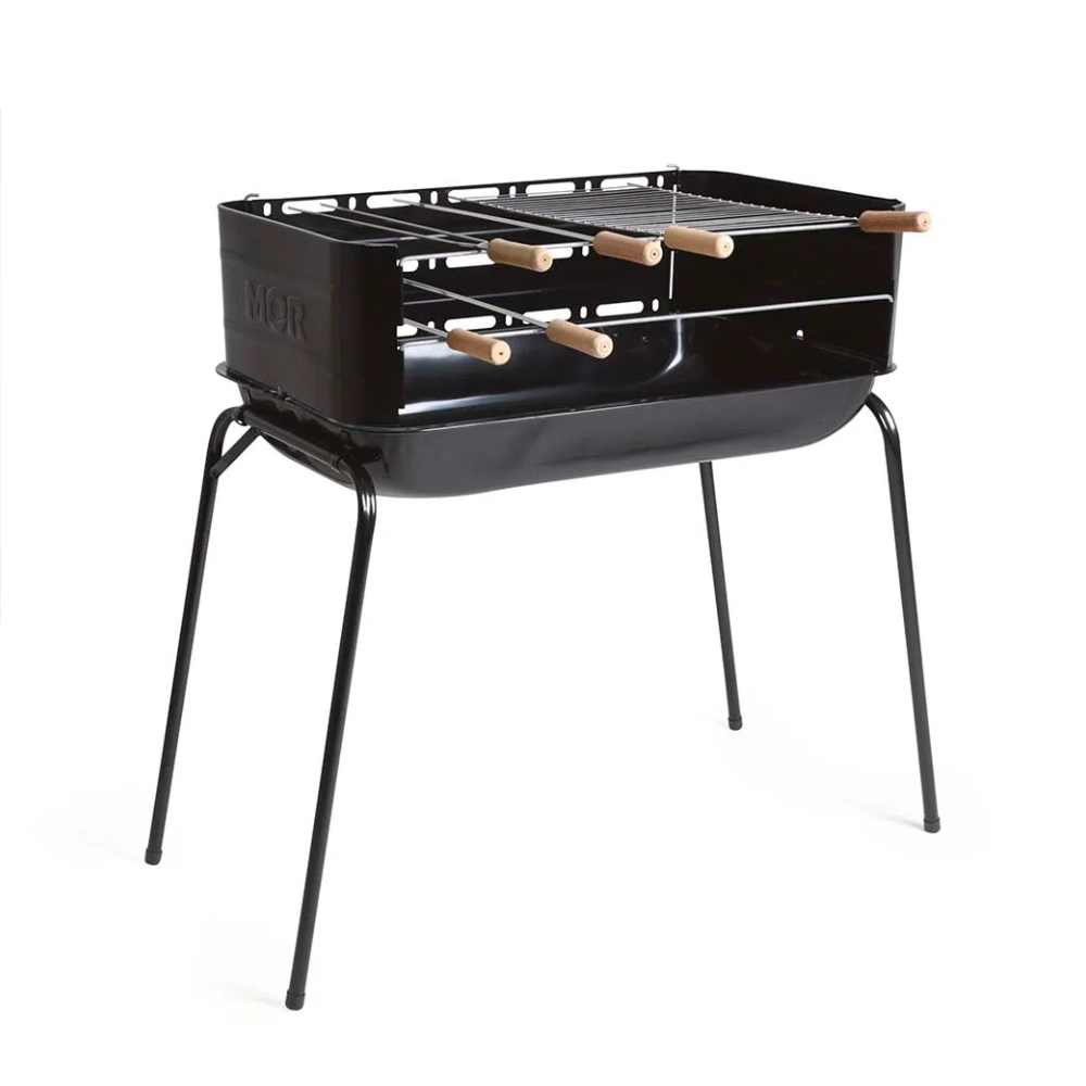 Churrasqueira Carvão AMAZONAS 82x44x85cm Com Acessórios 3009 MOR 1