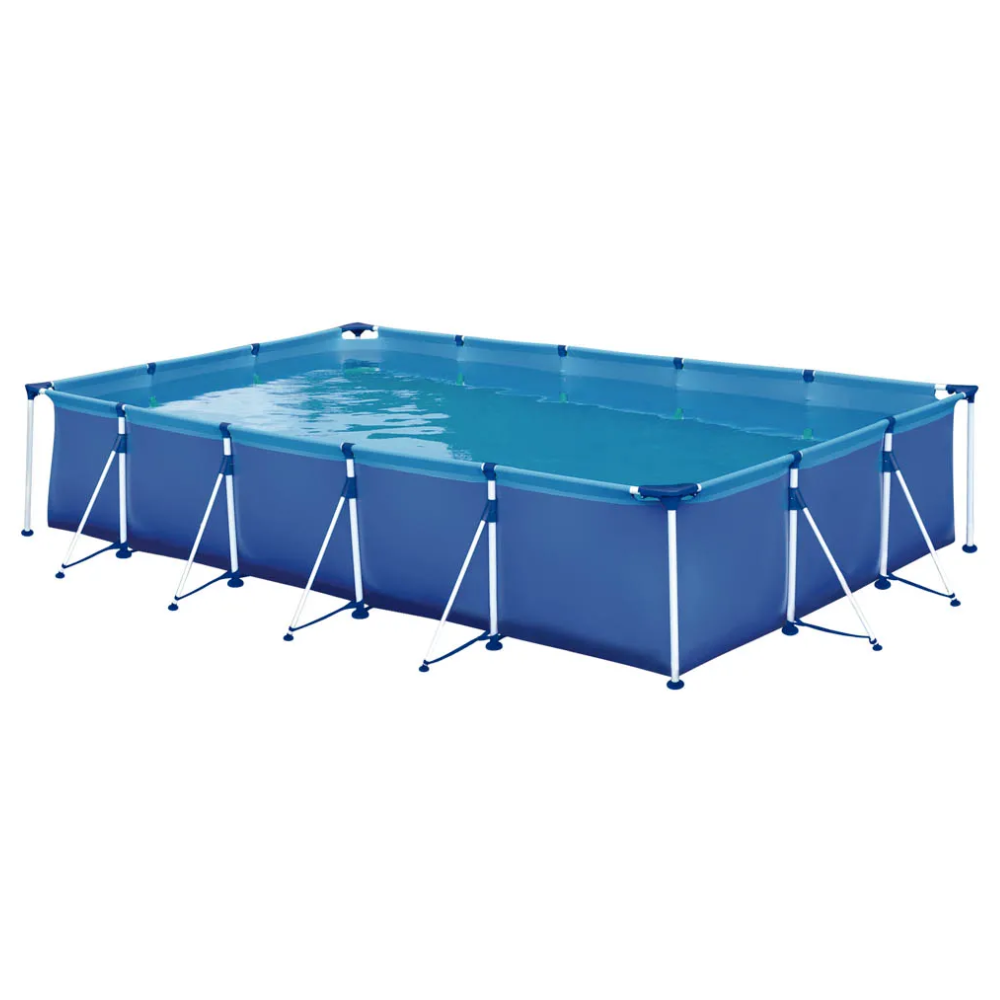 Piscina Estrutural Retangular 10000 Litros Premium 5,26X3,54X0,84m PVC Azul 001027 MOR 1