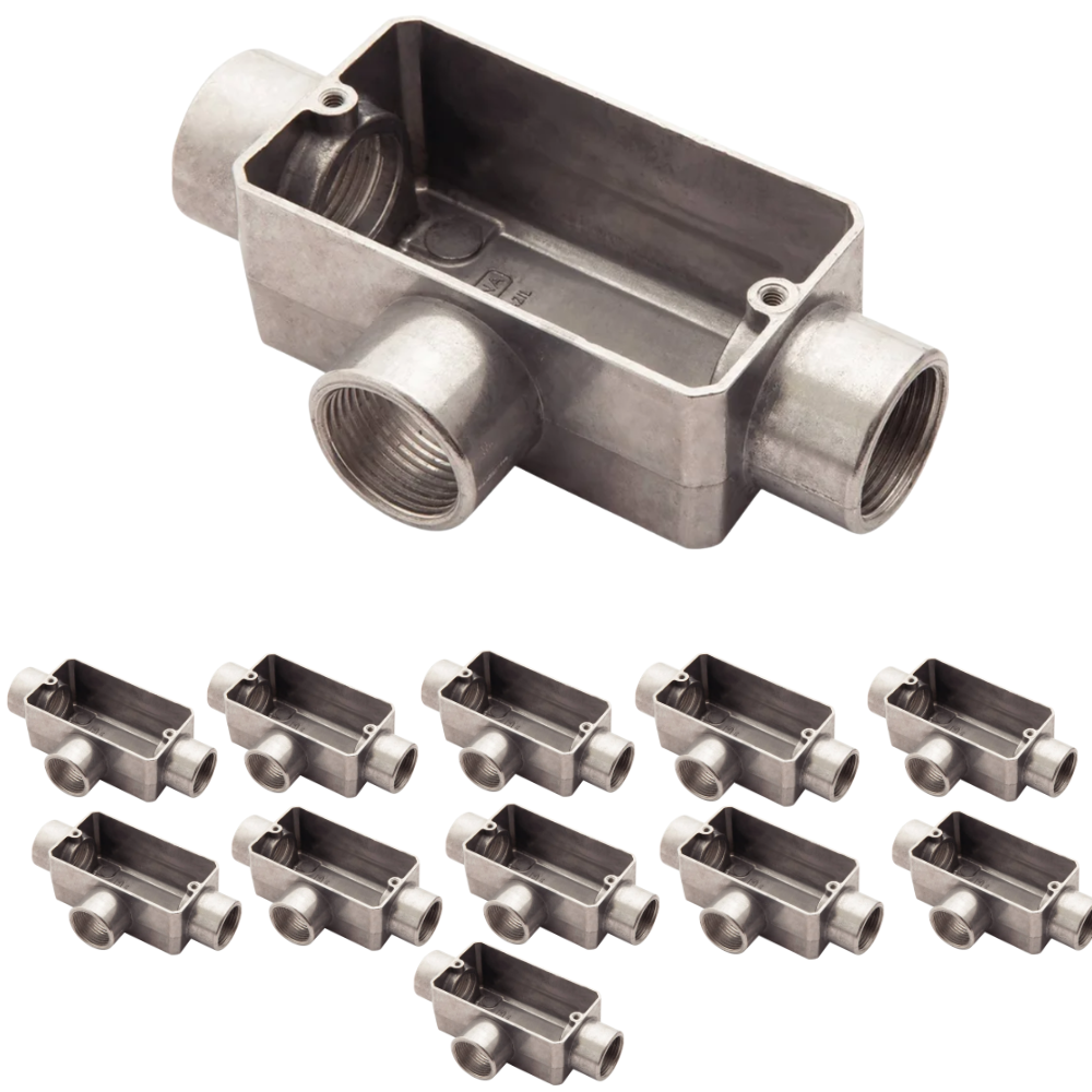 Kit 12 Conduletes Aluminio T 3/4" Bsp S/ Tampa - Tramontina 1