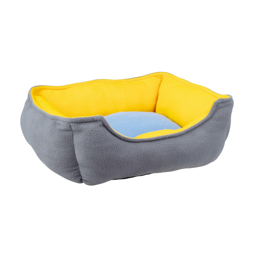 Cama Retangular G Azul e Amarela 60020190 MOR 1