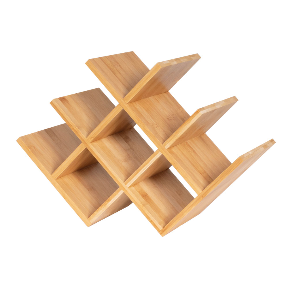 Rack para Vinho Bamboo 008444 MOR 1