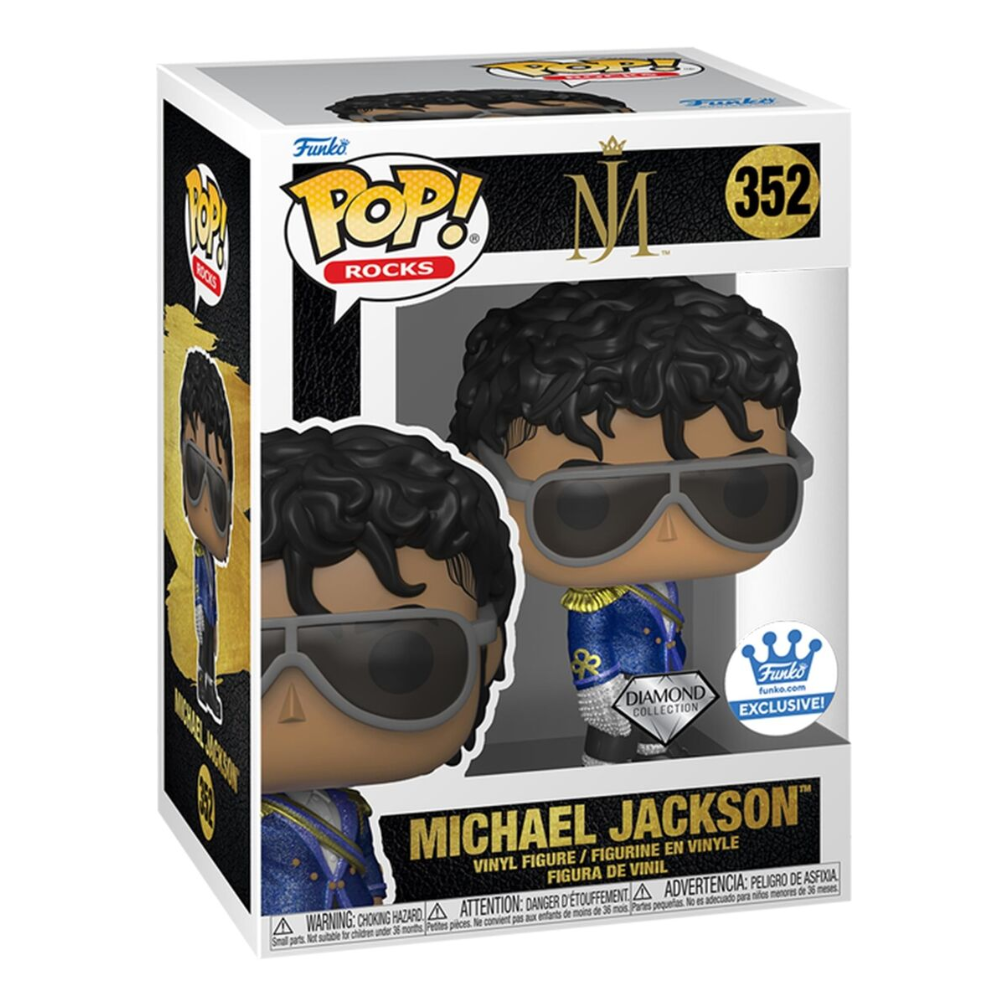 Funko Pop Rocks Michael Jackson Grammys 1984 Diamond Ex 352 1
