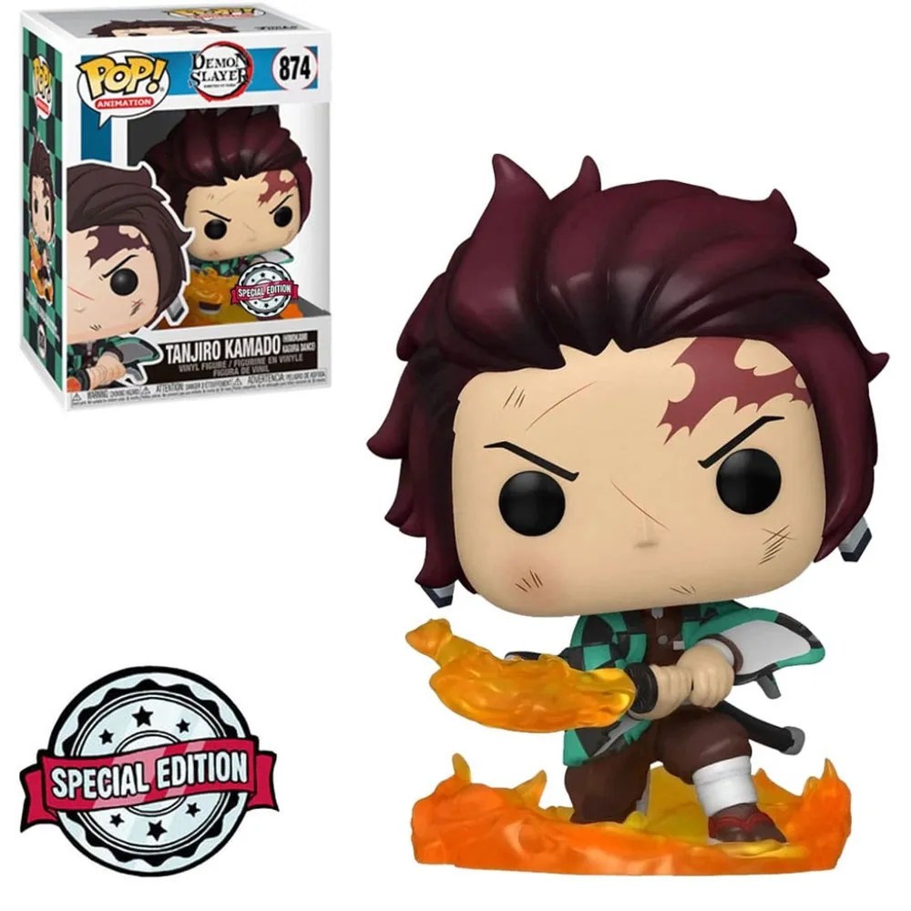 Funko Pop Demon Slayer Tanjiro Hinokami Kagura Dance Ex 874 1