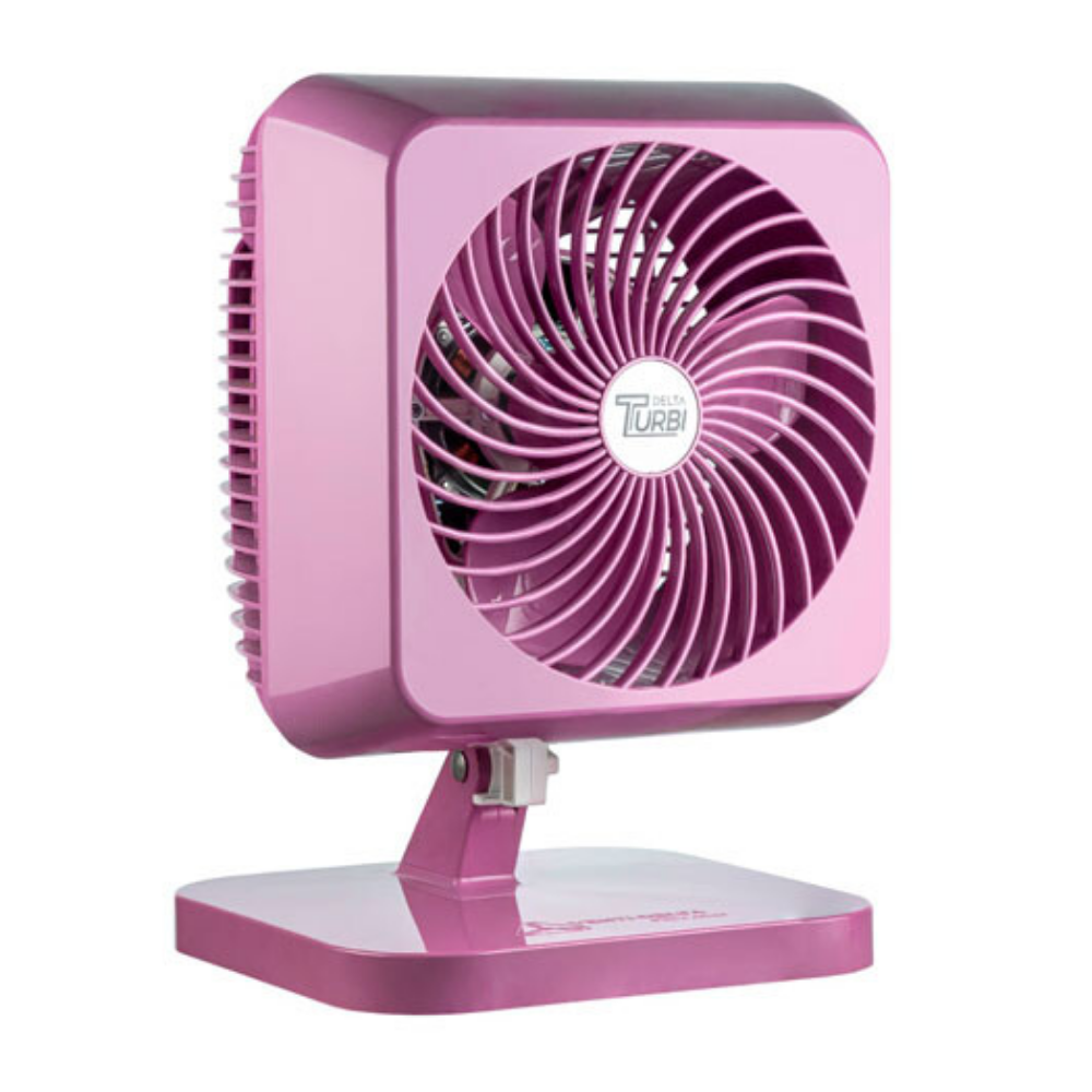 Ventilador De Mesa ou Parede 40cm 130W 127V ROSA Oscilante Delta Turbi 62-4106 Ventidelta