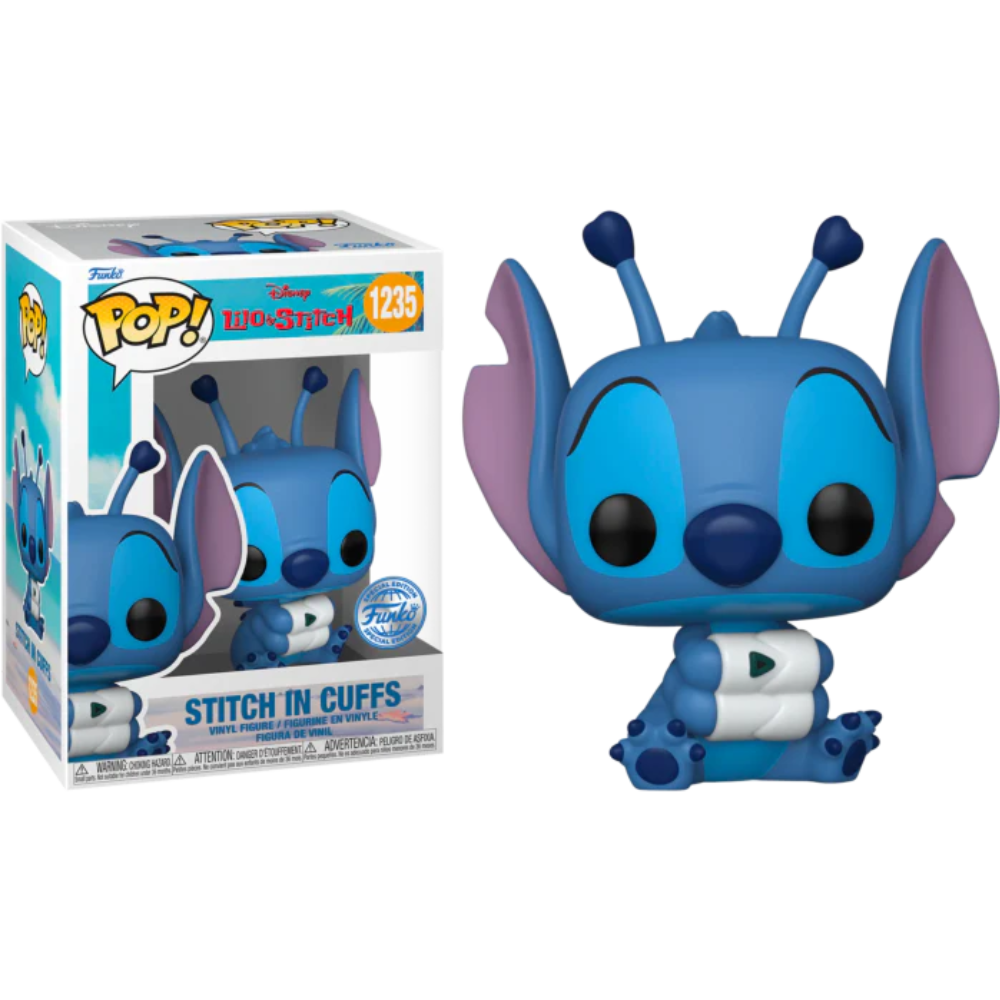 Funko Pop Disney Lilo Stitch-Stitch In Cuffs Ex 1235 1