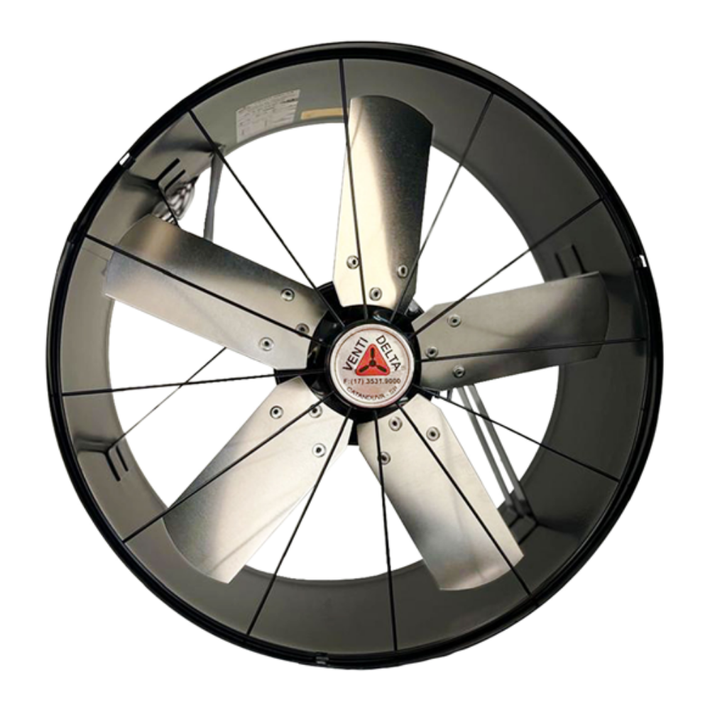 Exaustor Linha Pesada Alta Rotação 40cm Preto Axial Bivolt 80-4006 Ventidelta
