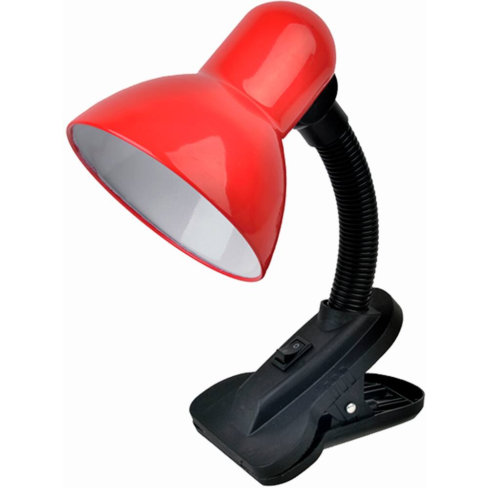 Luminária de Mesa Viking CLIP Vermelha Bivolt LM1213 Luminatti 1