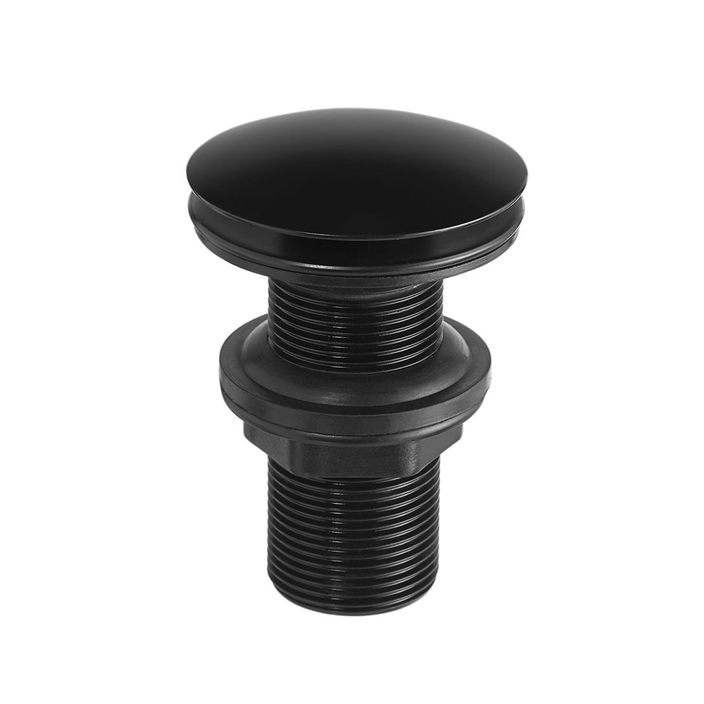 Válvula para Lavatório Luxo S/L 2 3/8"x7/8" Redonda Preto Fosco 1616 B20 7048558 Lorenzetti 1