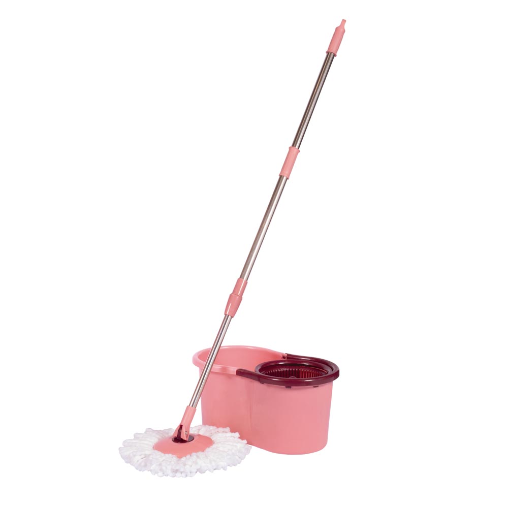 Esfregão Mop Pocket Limpeza Prática Rosa 008293 MOR 1