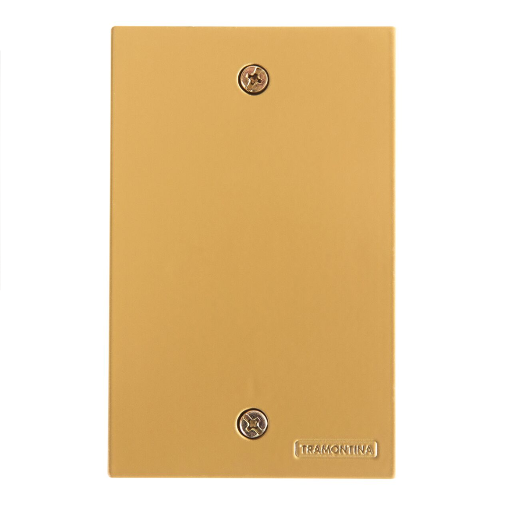 Tampa Cega Placa De Piso 4X2 Dourado 56121210 Tramontina 1