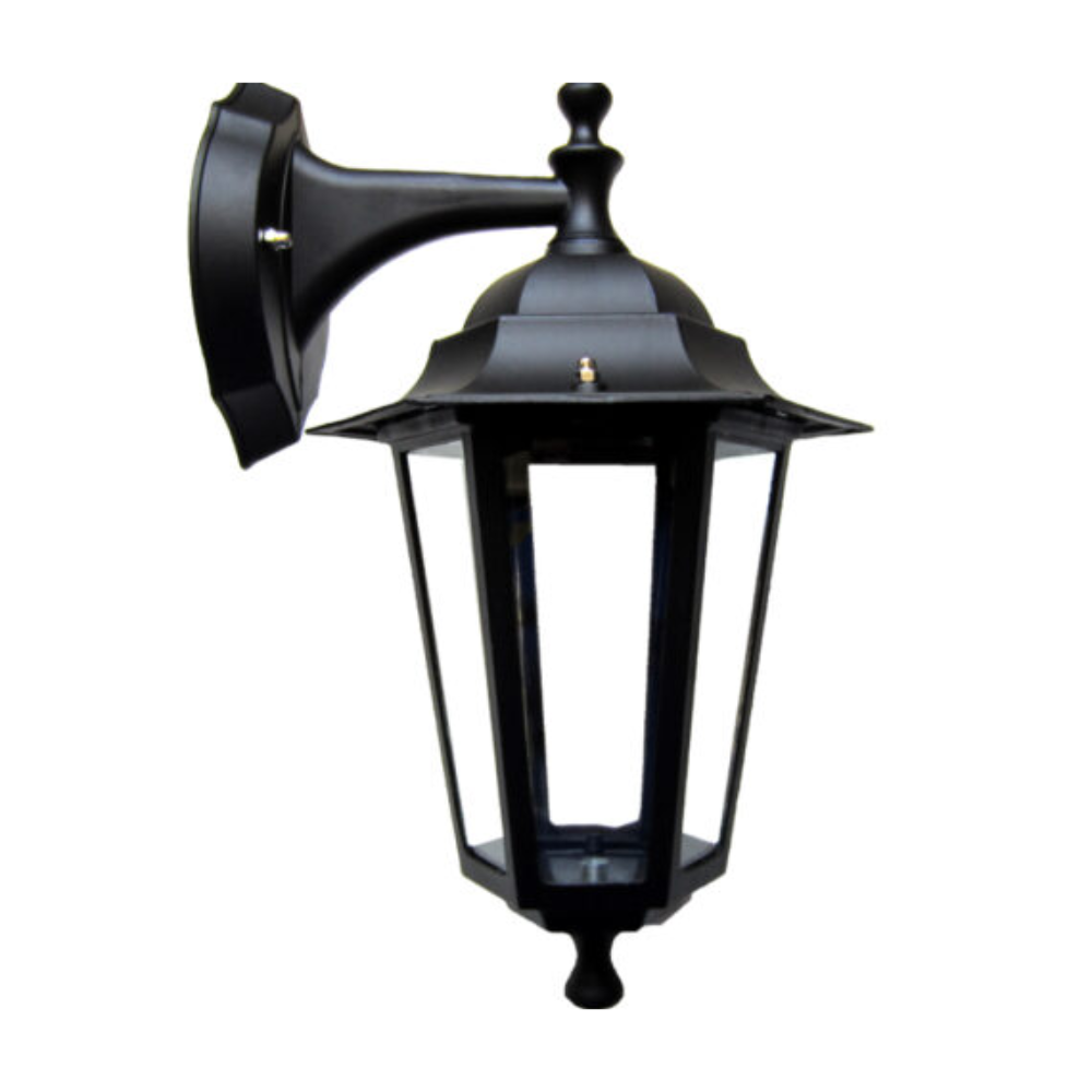 Arandela LG6102 MAX Preta 60W 1 Lâmpada E-27 1917 Nitrolux 1