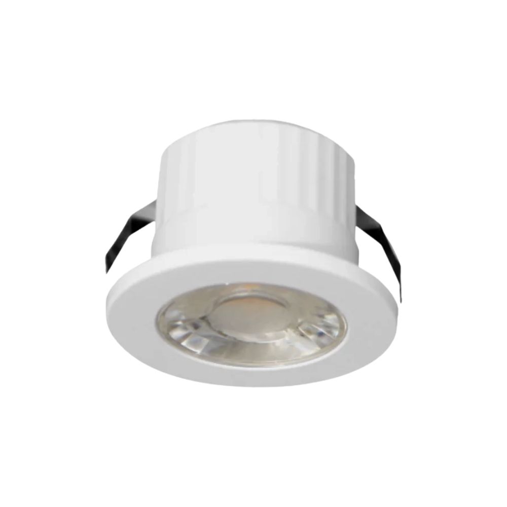 Luminaria LED Mini Embutir 3W 6500K (Branco Frio) BRANCO Bivolt IRC80 LM1234 Luminatti 1