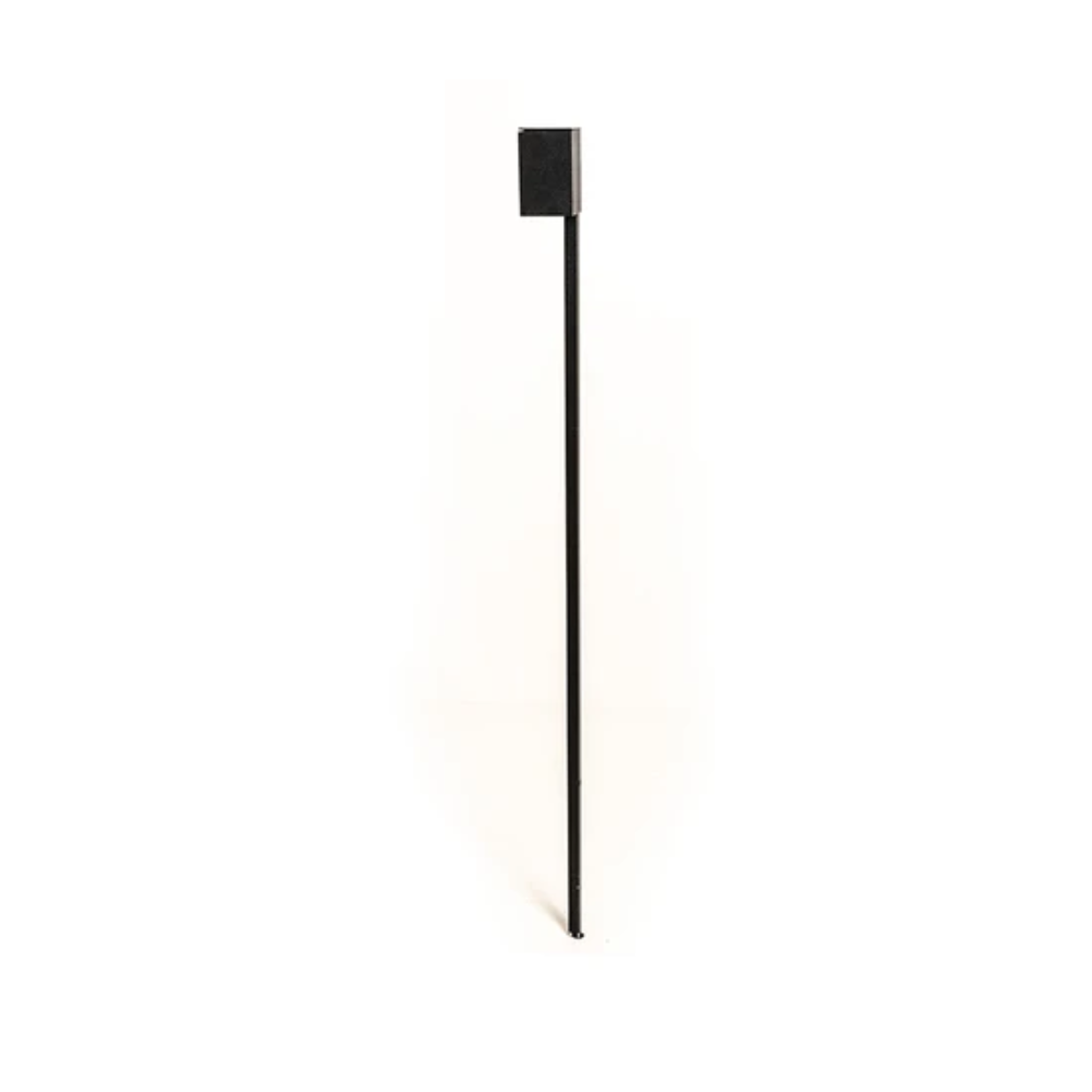 Espeto de Jardim Preto em Aluminio 90X5X5cm 1 Lampada GU-10 E-1090 PMT Ideal 1