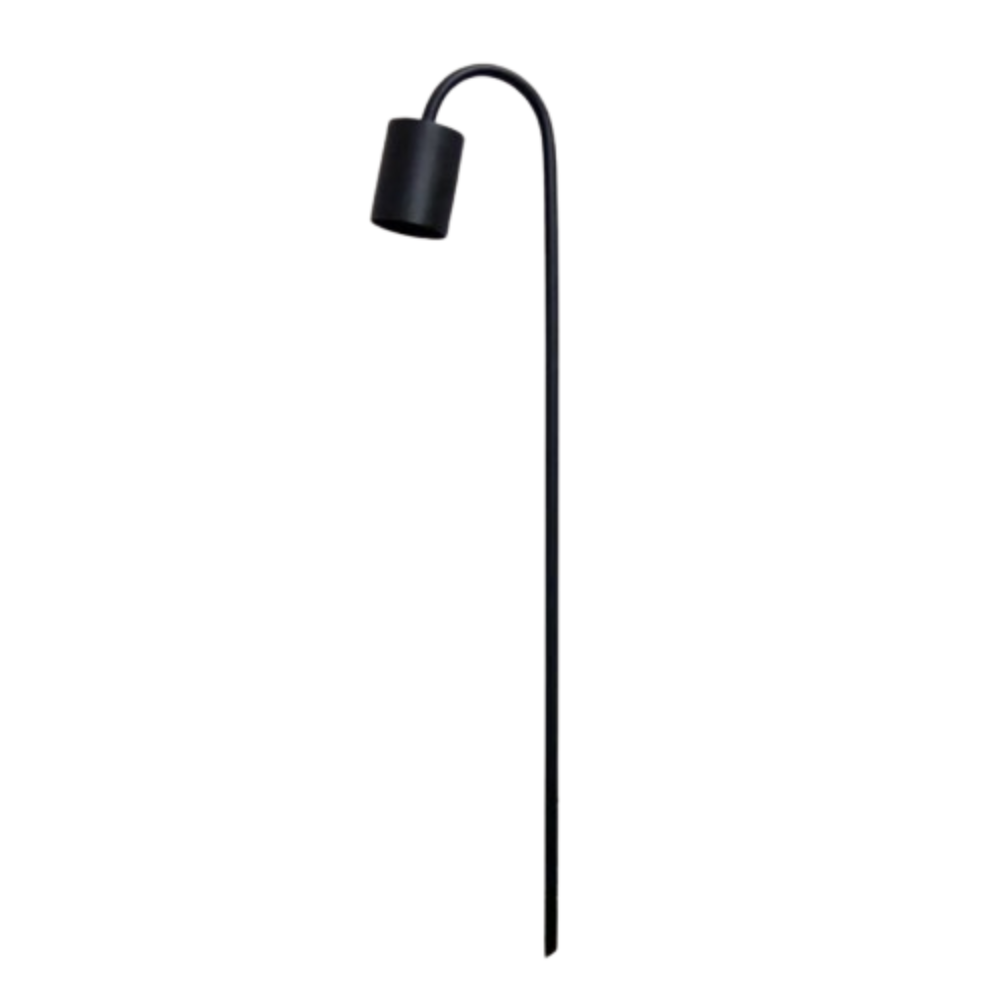 Espeto de Jardim Preto em Aluminio 90X5X18cm 1 Lampada GU-10 E-1016 PMT Ideal 1