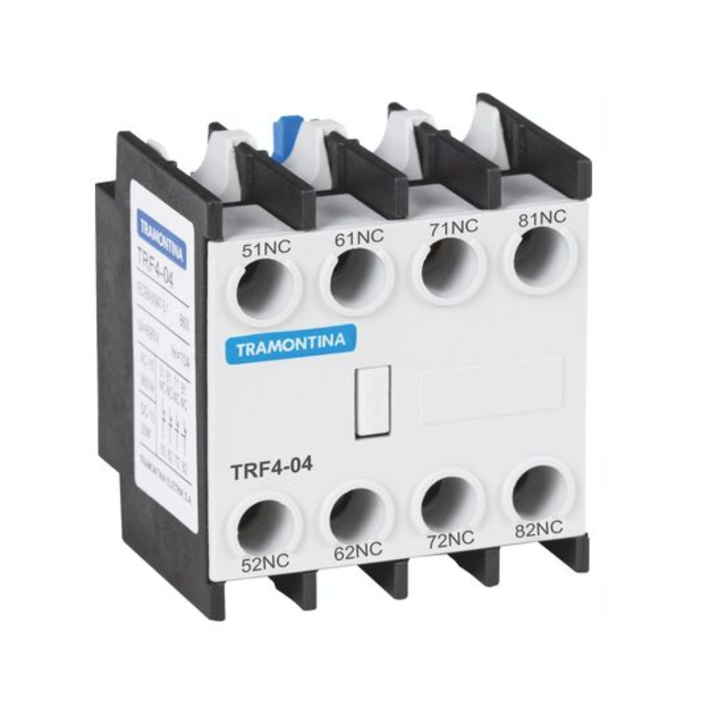 Contato Auxiliar Frontal Para Contator TRF4-04 4NF 58015303 Tramontina 1