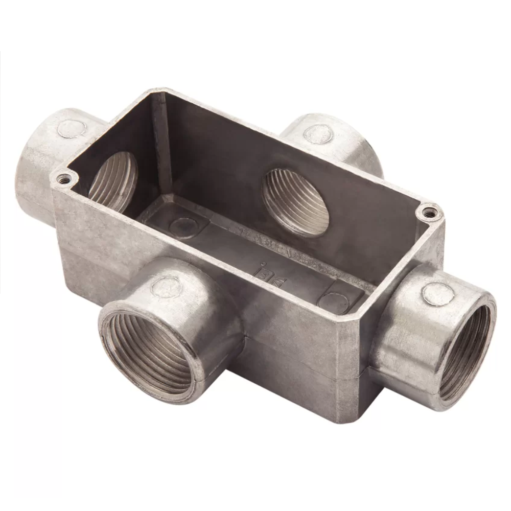 Condulete De Aluminio X 1" Bsp Sem Tampa Sem Pintura Sem Vedacao 56109303 Tramontina 1