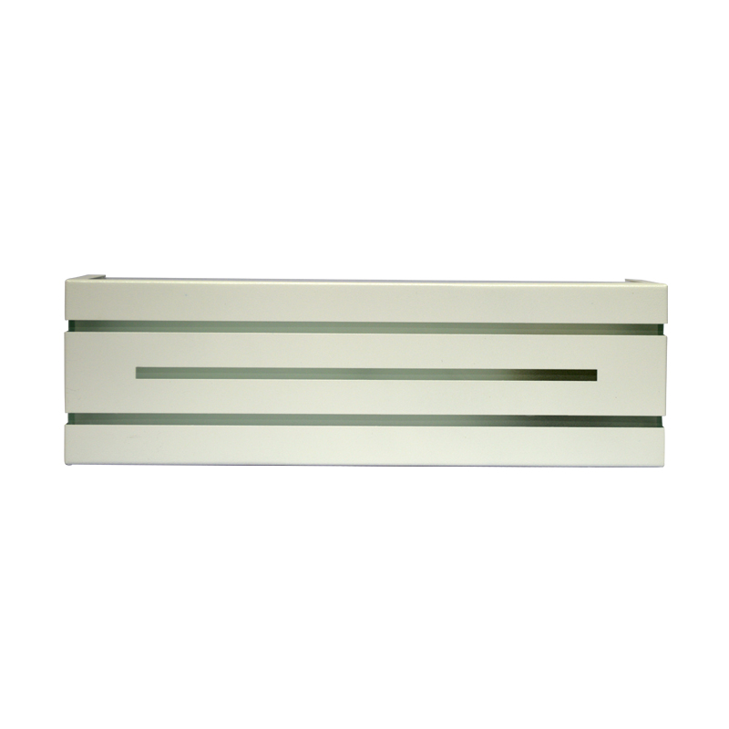 Arandela Retangular 9X30X8Cm Br E-27 C/Frisos 121G Badylux 1