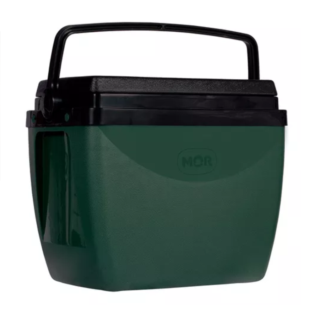 Caixa Térmica 18 Litros Verde com Preto Até 24 Latinhas (350ml) 25108252 MOR 1