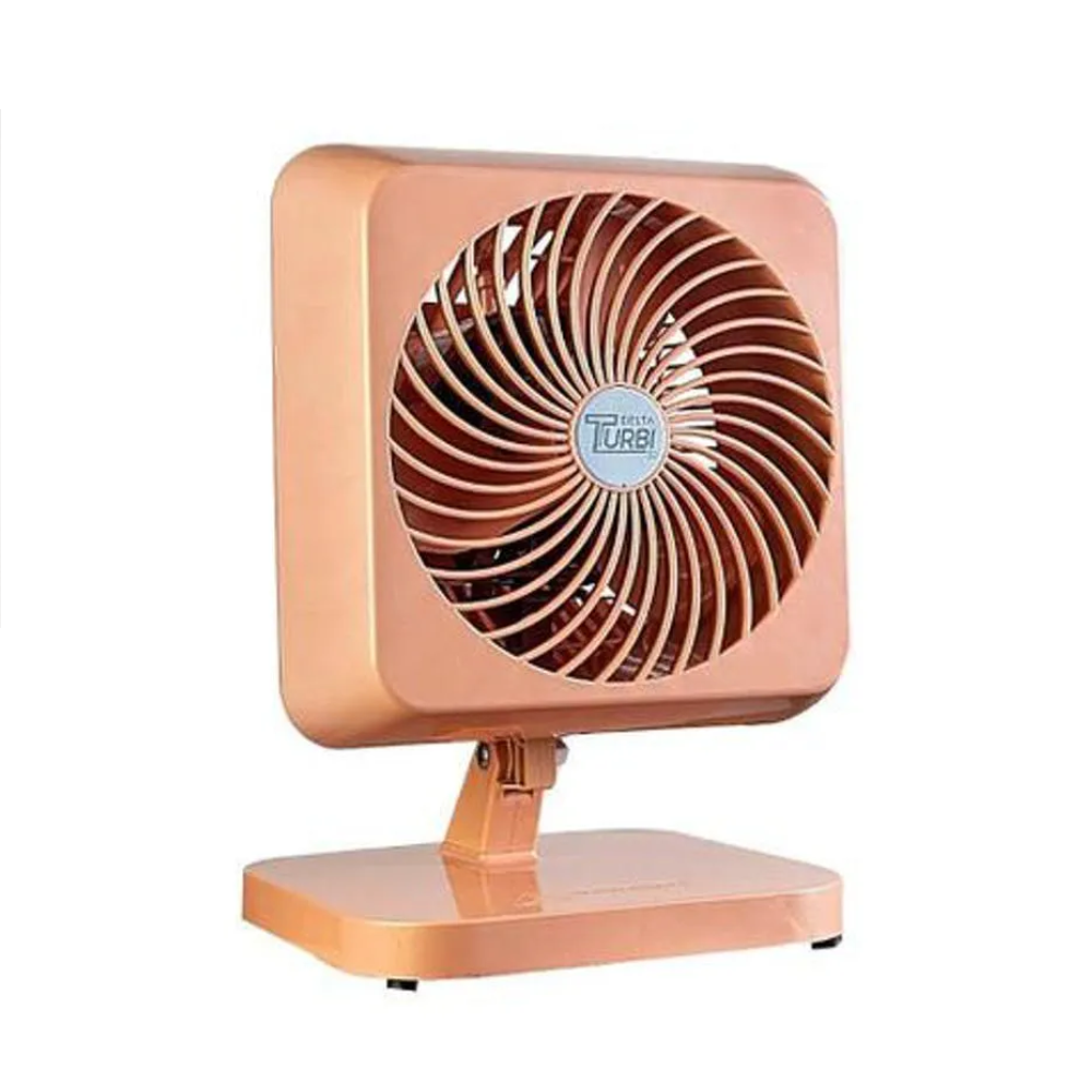 Ventilador De Mesa ou Parede 40cm 140W 127V ROSA (NUDE) Oscilante Delta Turbi MAXI 62-4102 Ventidelta 1