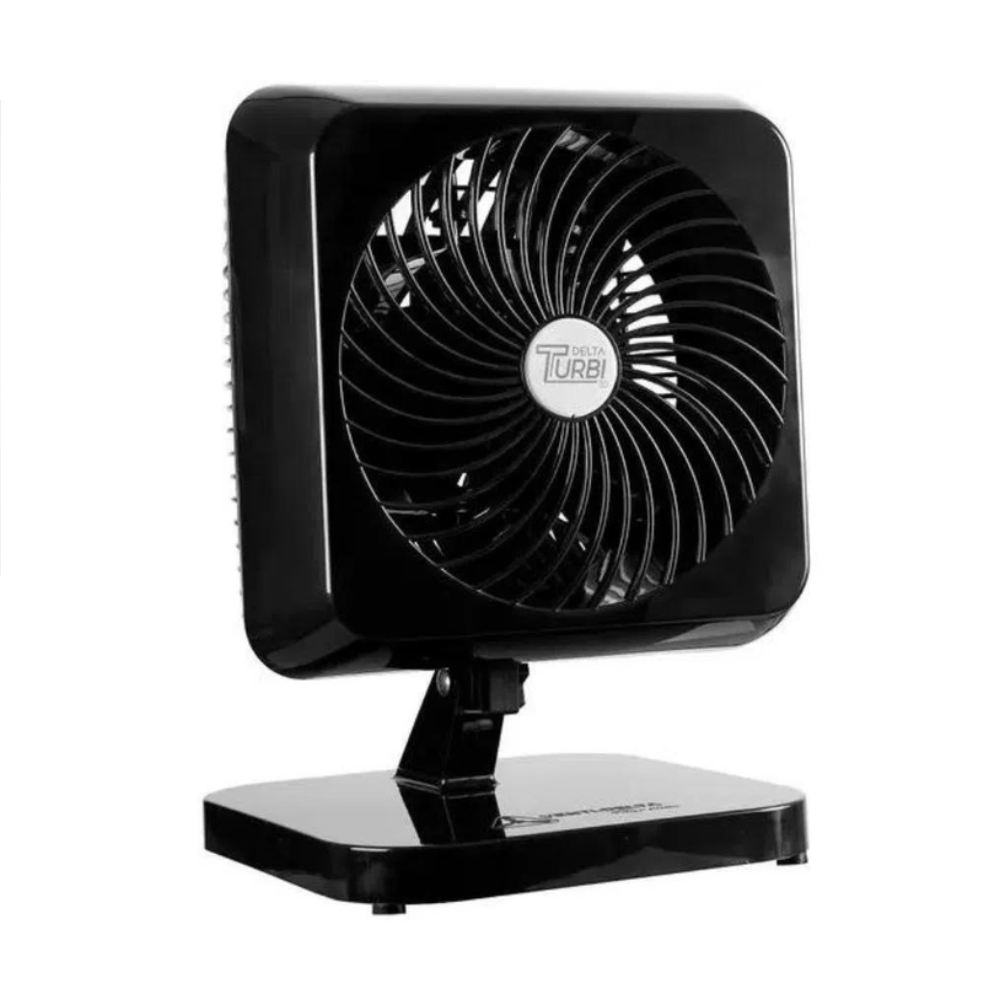 Ventilador De Mesa ou Parede 40cm 140W 127V PRETO Oscilante Delta Turbi MAXI 62-4101 Ventidelta 1