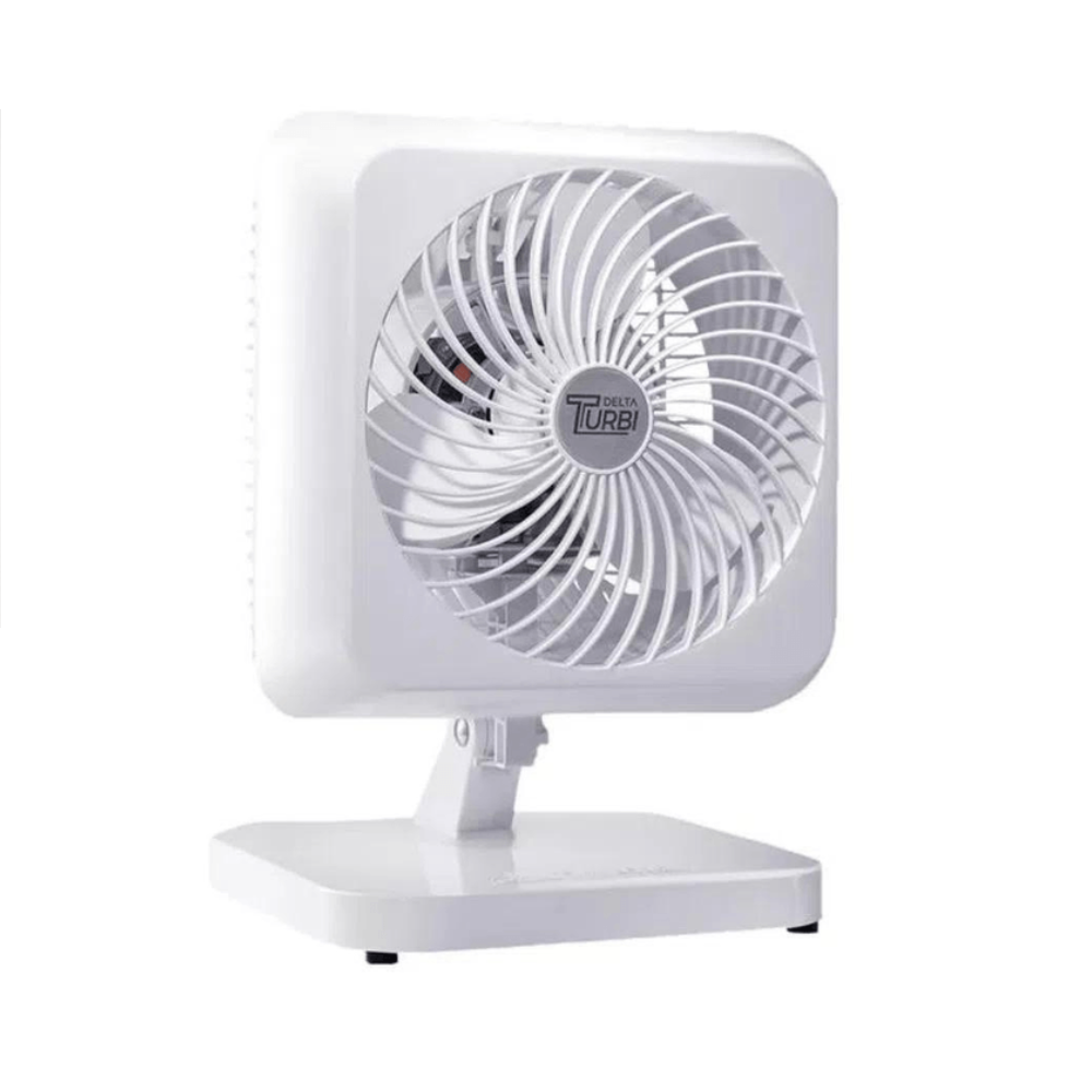 Ventilador De Mesa ou Parede 30cm 130W 127V BRANCO Oscilante Delta Turbi 62-3100 Ventidelta 1