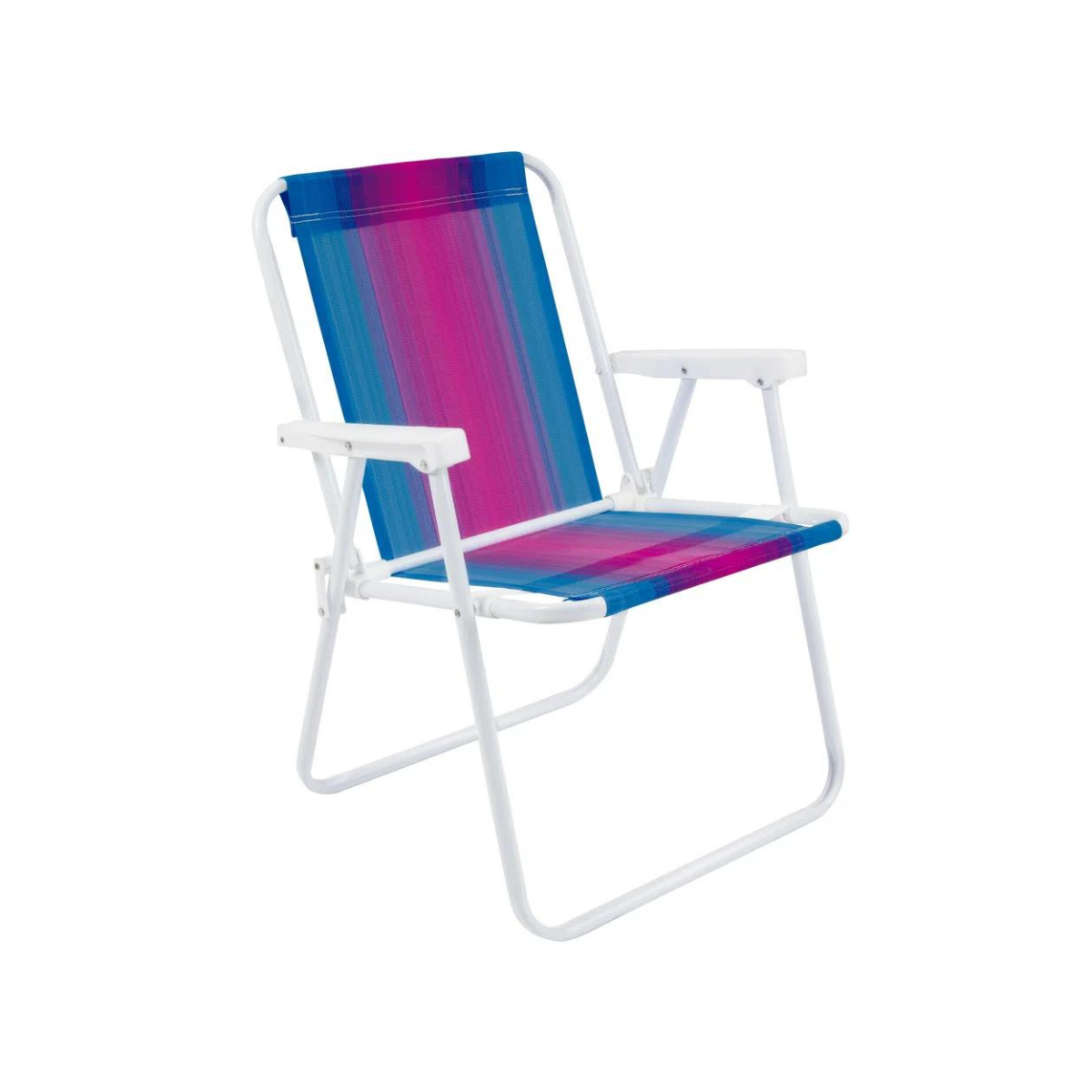 Cadeira De Praia E Piscina Polietileno Aço Sortida 2002 Mor 1