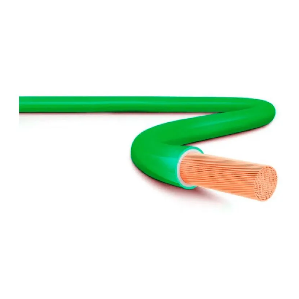 Cabo Flexivel 750V 1,5mm Verde Pvc Cl4 (Rolo 100m) Brascopper 1