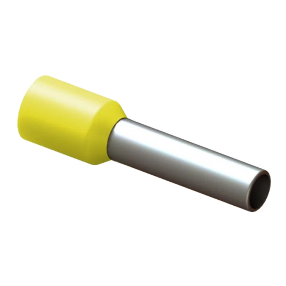 Terminal Ilhos 25mm Amarelo 125A Pre-Isolado TI-25-16 Intelli