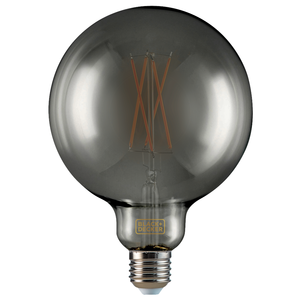 Lampada de Led Filamento 3W 2200K G125 BlacK Bivolt BDF3-0150-01 Black Decker