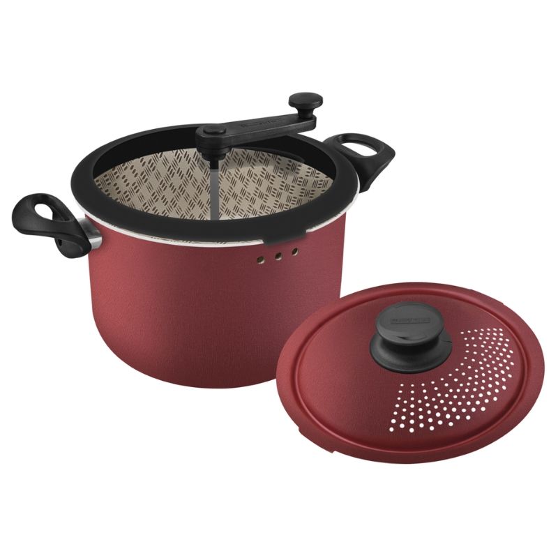 Panela 3 Em 1 Aluminio Paris Vermelho 20598710 Tramontina 1