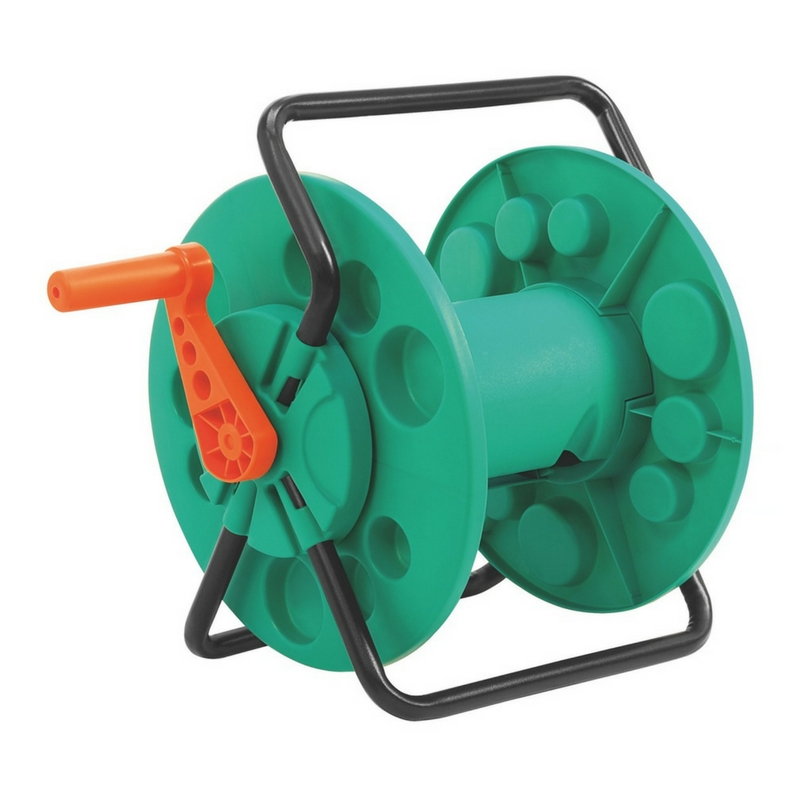 Enrolador Suporte Mangueira Jardim Até 80M Tramontina 1