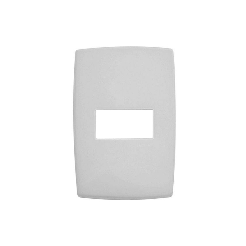 Placa Pialplus 4X2 1P Horizontal Branca 618505 Pial 1