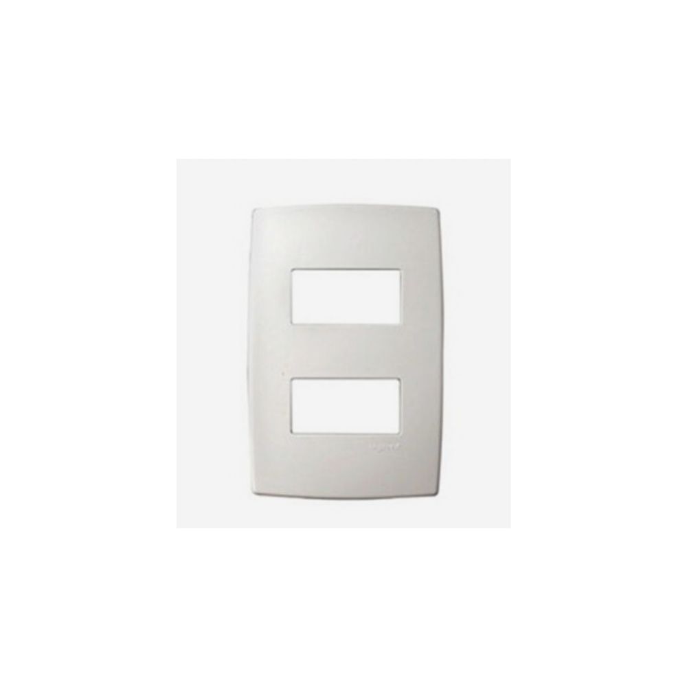 Placa Pialplus 4X2 2P Separados Branca 618506 Pial 1