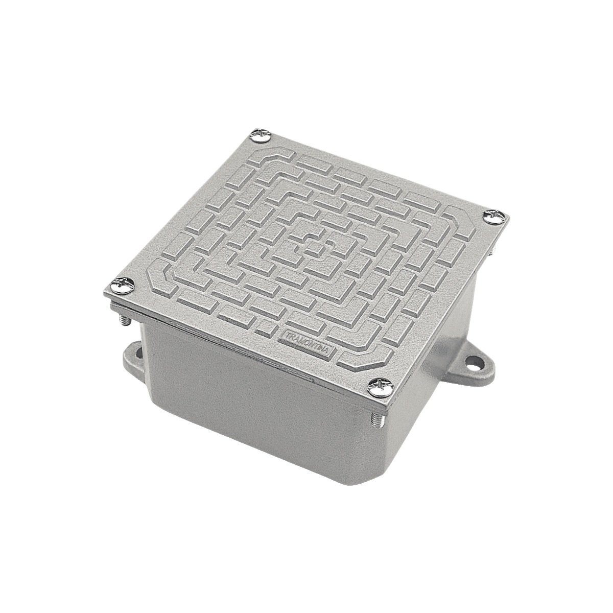 Caixa De Passagem Em Aluminio 10X10X6 56123/001 Tramontina 1