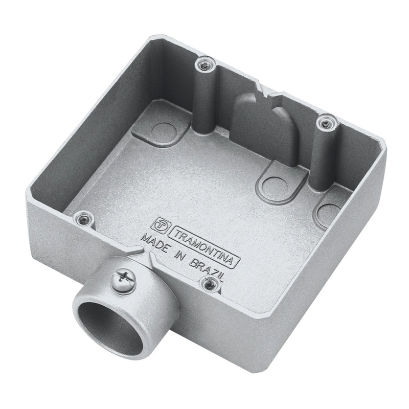 Condulete de Alumínio ED 3/4" BSP Sem Pintura Sem Tampa Sem Vedação 56111332 Tramontina 1