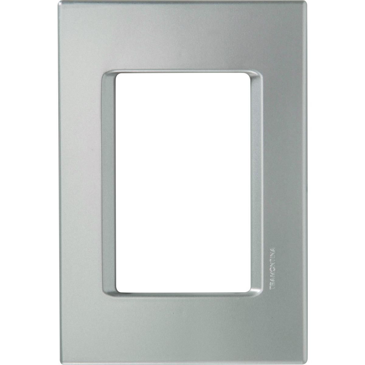 Placa Izy Flat 4X2 3P Prata Alumin 57104/024 Tramontina 1