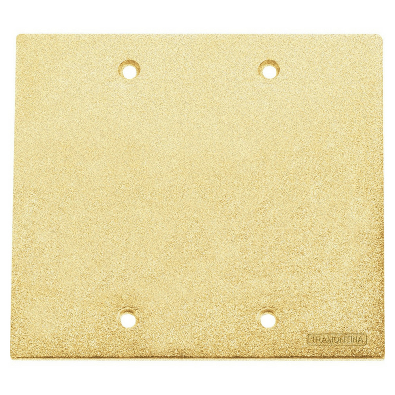 Placa De Piso 4X4 Cega Aluminio 56121/202 Tramontina 1
