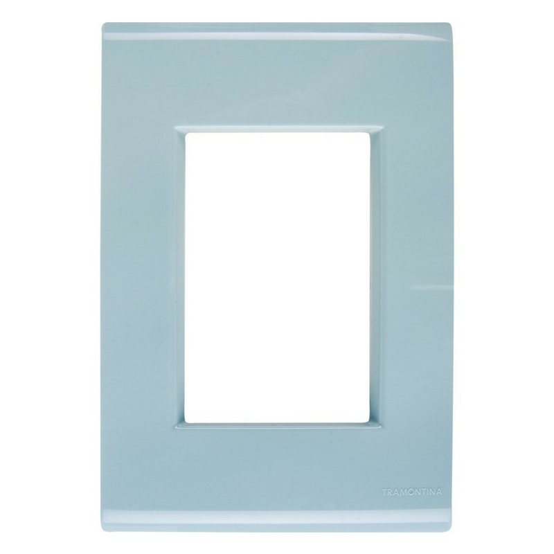 Placa Liz 4X2 3P Azul Jeans 57106/046 Tramontina 1