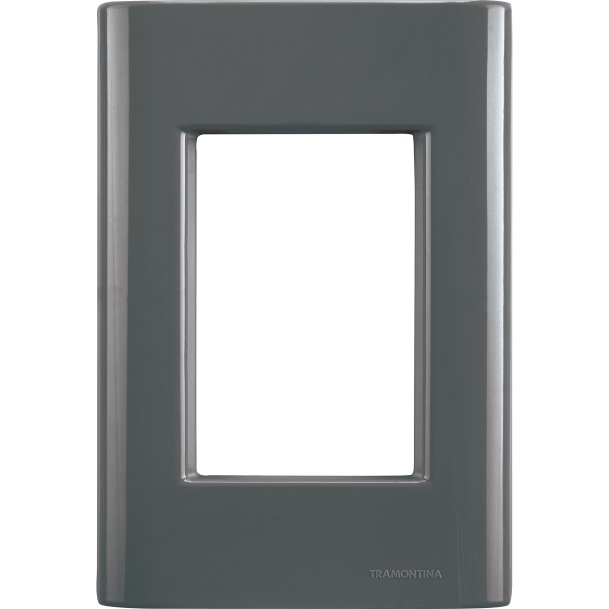 Placa Giz 4X2 3P Grafite 57200/058 Tramontina 1