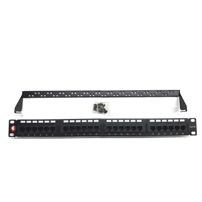 Patch Panel 24 Portas Cat5E Etherlink 1