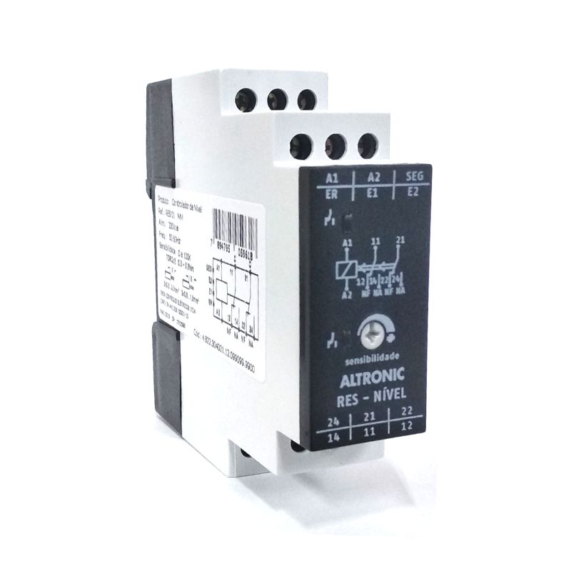 Rele De Nivel Altronic Res 220Vca Para Eletrodo De Segurança 1