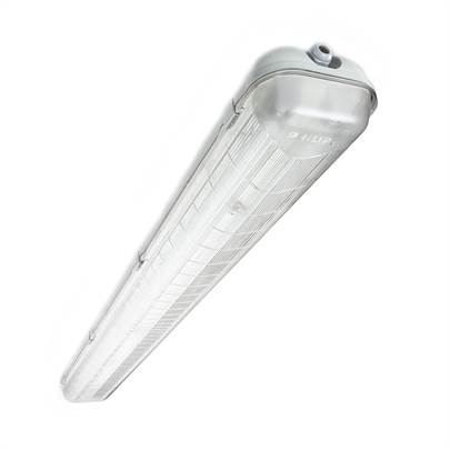 Luminaria Fluorescente 2X58W C/Visor Polic Pwl-58 1