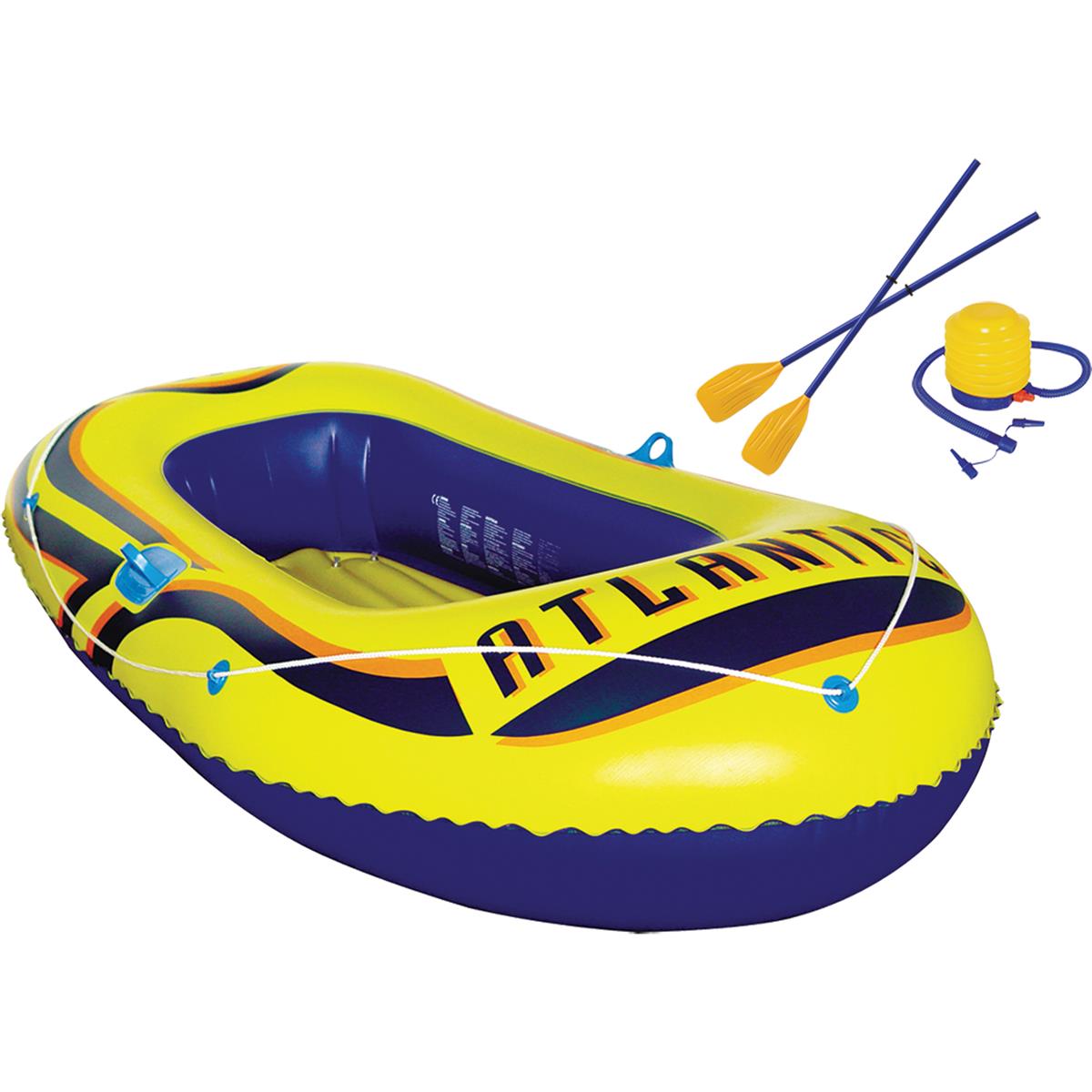 Bote Inflável Com Remos e Inflador 001853 MOR 3