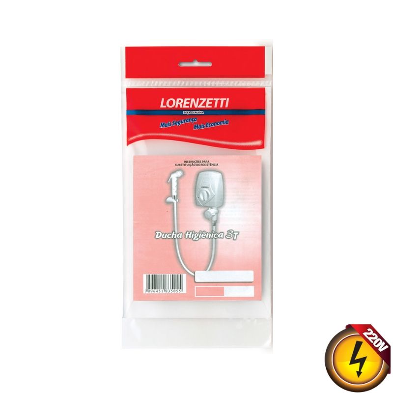 Resistencia Ducha Higienica 3T 4300W 220V Lorenzetti 1