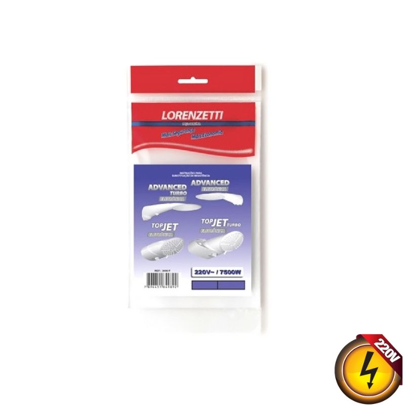 Resistencia Advanced Eletronica/Top Jet 7500W 220V Lorenzetti 1