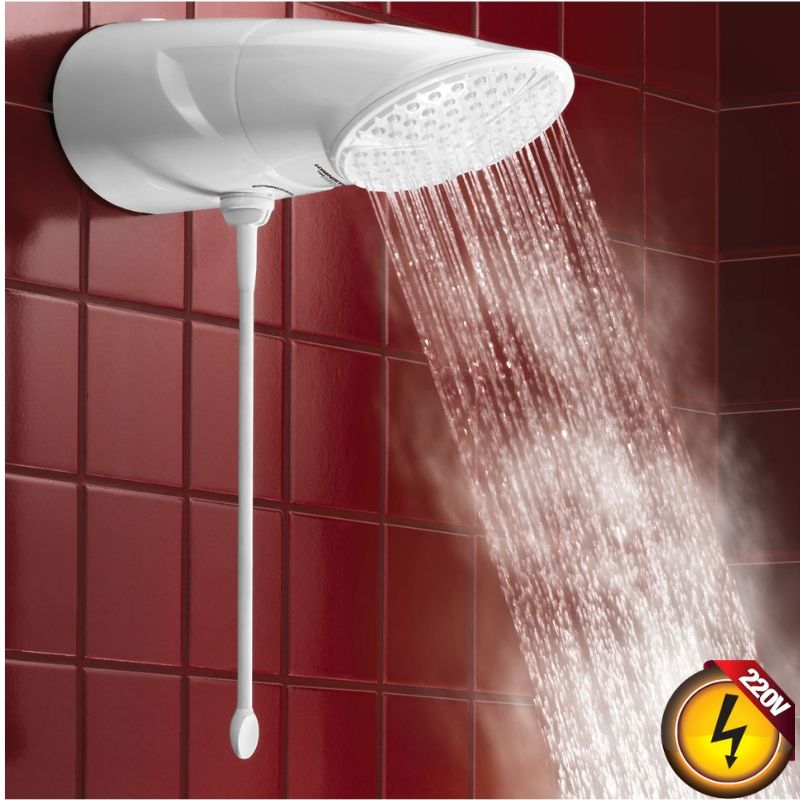 Ducha Top Jet Multitemp 7500W 220V Branca Lorenzetti 1