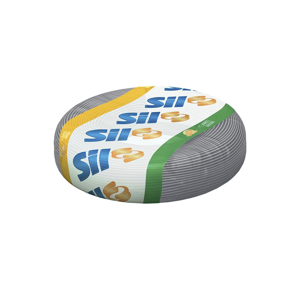 Cabo Flexivel 750V 1,5mm Cinza Pvc Cl4 (Rolo 100mt) SIL 1