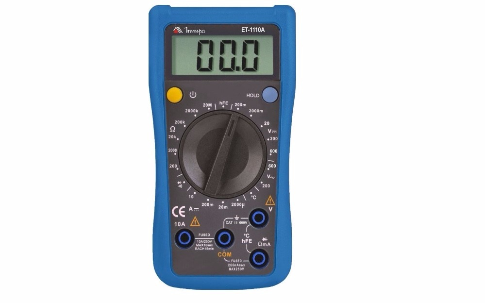 Multimetro Digital Profissional Et-1110A Minipa 1