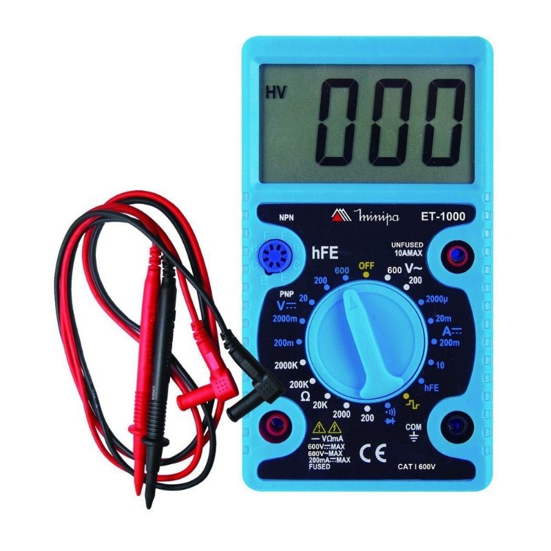 Multimetro Digital Et-1000 Minipa 1